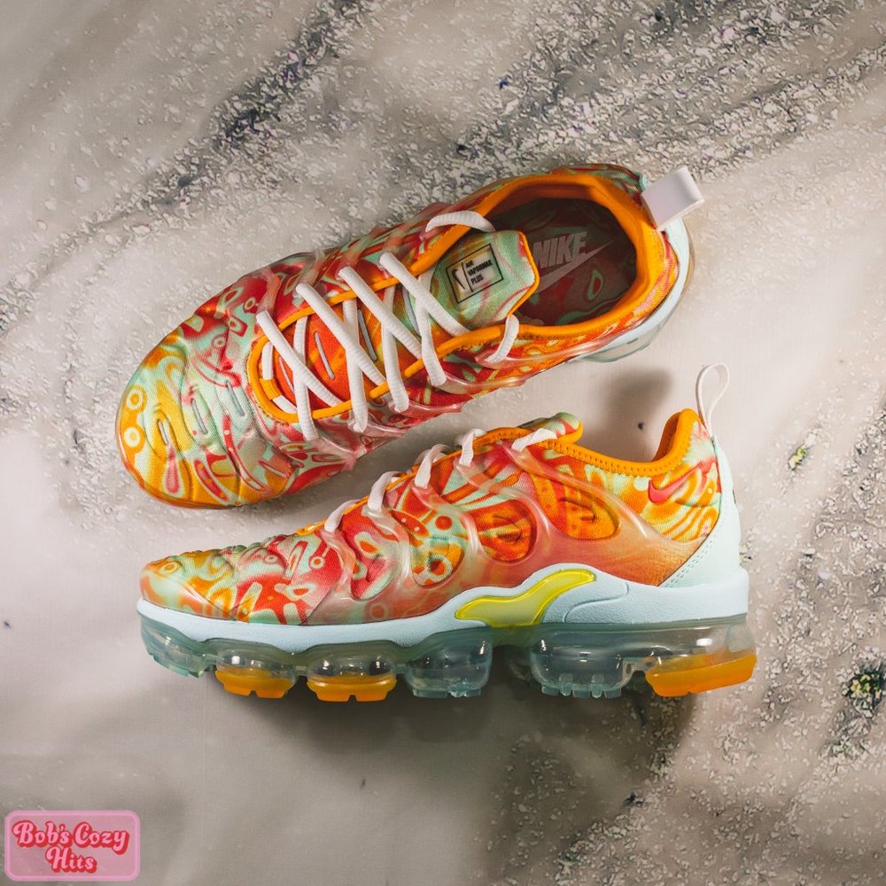Nike Air VaporMax Plus QS Orange Dip Dye - Picture 10 of 11